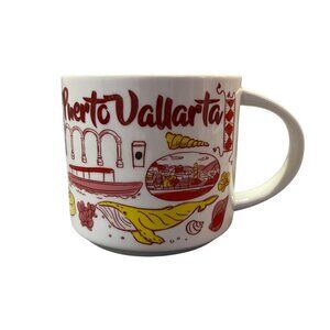 Starbucks Been There Puerto Vallarta Mexico Mug 14oz Across Globe Used